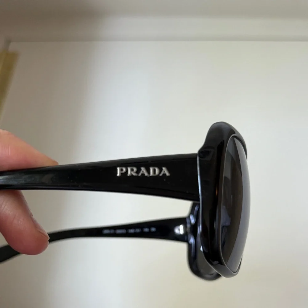 Prada Glossy Black Sunglasses - Picture 2 of 3